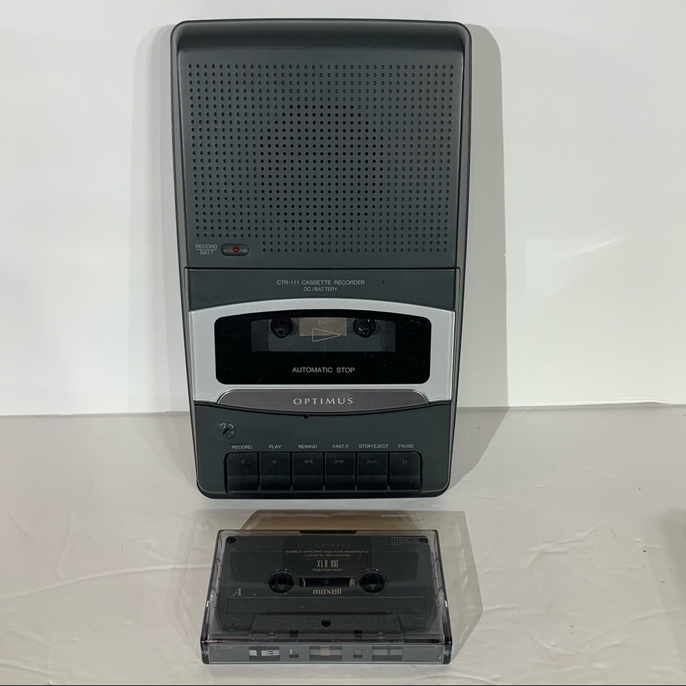 Vintage RadioShack CTR-111 Portable Tape Recorder